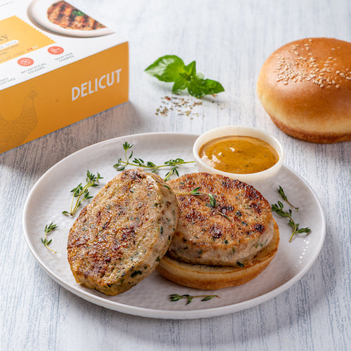 Chicken & Herbs Patty (with Remoulade sauce)